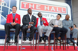 Drew Bledsoe, Ty Law, Troy Brown, Tedy Bruschi, Kevin Faulk - if only ...
