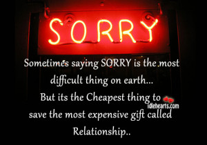 saying SORRY is the most Etiquette Friday Why is it so Hard to say ...