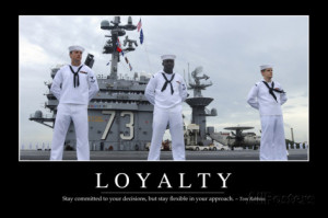 Loyalty: Inspirational Quote and Motivational Poster Impressão ...