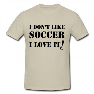 Soccer Love Quotes In Spanish I love soccer personalize