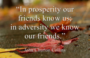 inversion #quote #friendship #prosperity #adversity #antithesis