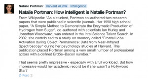 How Smart Is Natalie Portman REALLY?