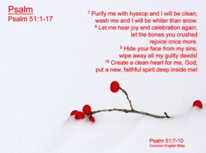 ... Available for Lenten Bible Readings from the Common English Bible