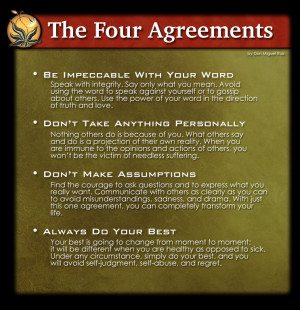 ... agreements with some elaboration the agreements are easy to state and