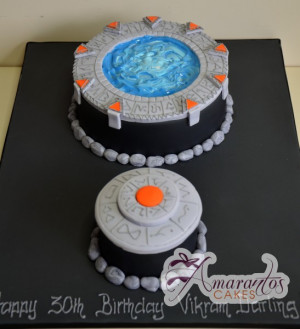 Stargate themed cake- NC304
