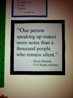 speak up # quotes # civil rights
