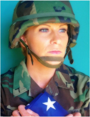 Because little girls need hero's and role models too. #femaleveterans ...