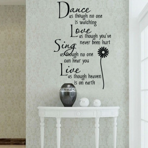 Modern-mural-wall-paper-words-Decor-for-Family-baby-room-Christmas ...