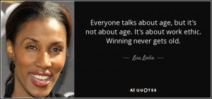 LISA LESLIE QUOTES