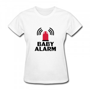Slim Fit Teeshirt Men Pregnant pregnancy baby baby alarm child mom dad ...