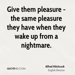 Alfred Hitchcock Funny Quotes