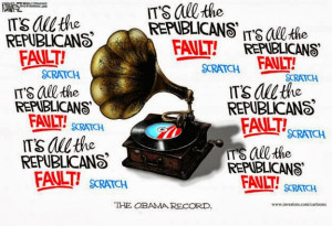 Cartoon - Republican's Fault