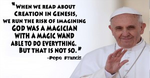 Pope Francis, Anti-Science Creationists, and the Gnostic Demiurge