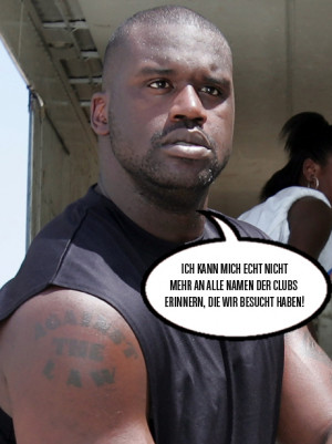 Shaquille O'Neal Star Zitate dämlich Star Zitate Sager Top 15 stupid ...