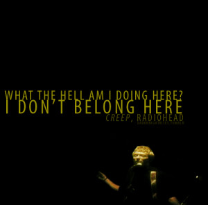 Creep - radiohead Fan Art