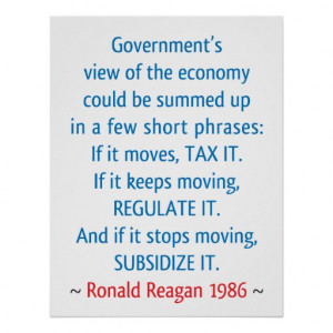 Reagan Quote Print