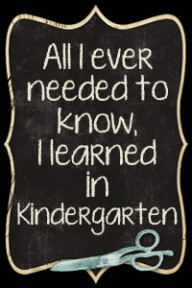 Kindergarten Fact
