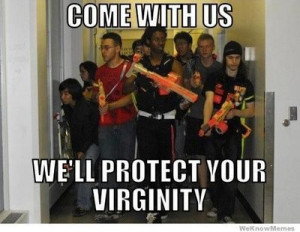 Come with us well protect your virginity