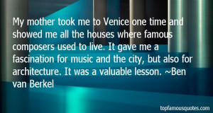 Favorite Ben Van Berkel Quotes