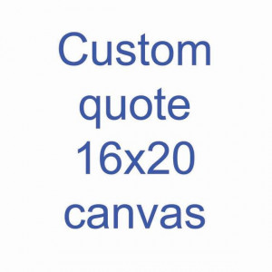 Custom quote canvas your quote on canvas by Littlegiftsfrmheaven