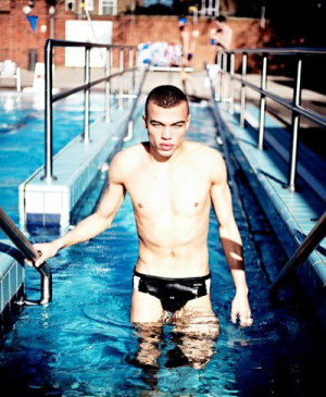 models Dudley O'Shaughnessy poses for a lovely Boys By Girls shoot