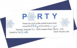 Please join us for a little bubbly and good cheer to toast the ...