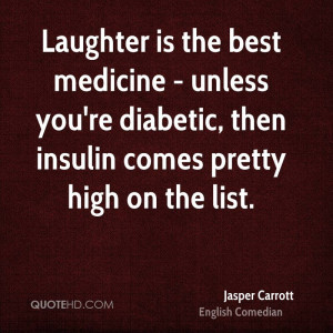 ... unless you're diabetic, then insulin comes pretty high on the list