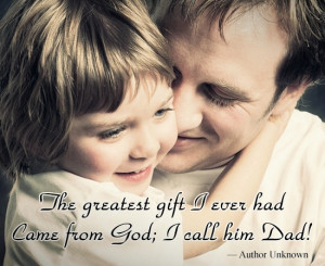 he believed in me happy father s the greatest gift