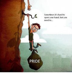 ... pearl brings, his pride for finding the pearl will not let him get rid