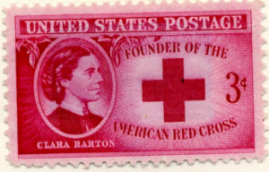The Scott 967 3 Cent Stamp Clara Barton Red Cross #a
