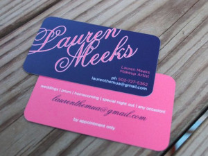 Elegant Name Modern Hair Stylist Business Card / Mommy Card / Calling ...
