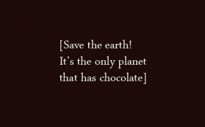 chocolate, earth