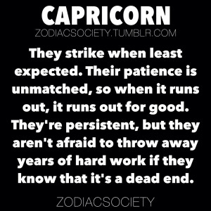 zodiacsociety:CAPRICORN ZODIAC FACTSThey’re persistent, but they ...