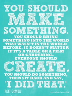Table Talk: Make Something