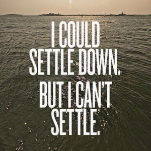 No I won't settle