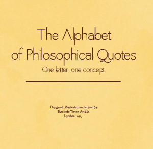 Click to zoom The Alphabet of Philosophical Quotes photo book cover