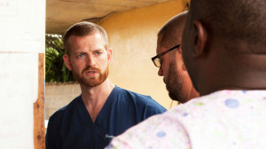 Kent Brantly working at the Samaritan's Purse Ebola Consolidated Case ...
