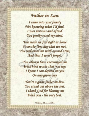 Father In Law Birthday Quotes