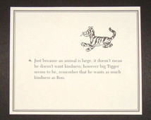 ... Book Page Artwo rk from 1995 A.A. Milne Book Pooh's Little Instruction