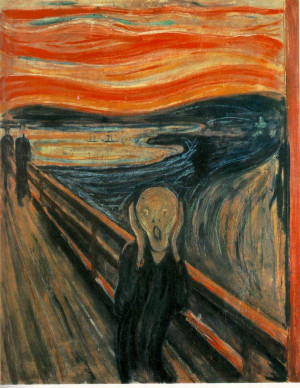 The Scream by Edvard Munch Original