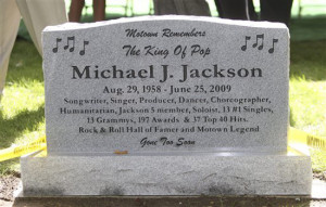 ... Michael Jackson fans who created a shrine on the steps of the museum