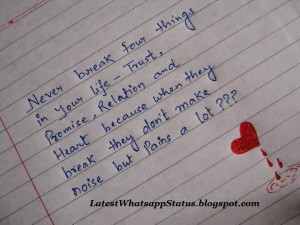 Trust statuses and quotes