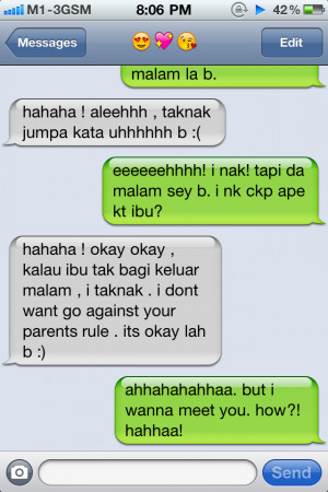 ... up a status, with a quotes explaining how she really feels for you