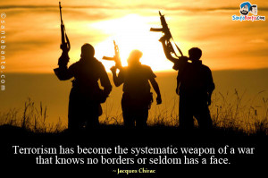 Terrorism War Quotes Quote