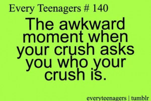 , Relatable Post, Teenagers Quotes, True Funny, Awkward, Crush Quotes ...