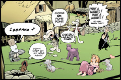 comic with all of your favorite characters, settings from the books ...