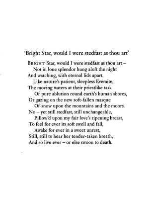 Bright Star - John #Keats