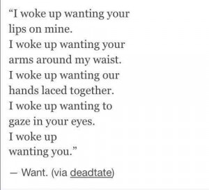 When you miss bae..