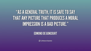 edmond de goncourt quotes