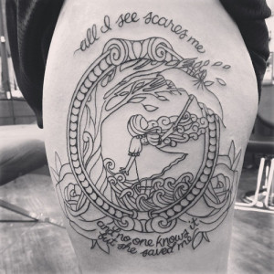 Session uno is done. Lydia’s Illuminate album cover with lyrics from ...